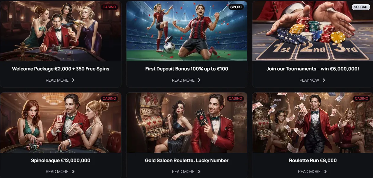 Casinova Casino — Informations clés Casinova Casino — Informations clés